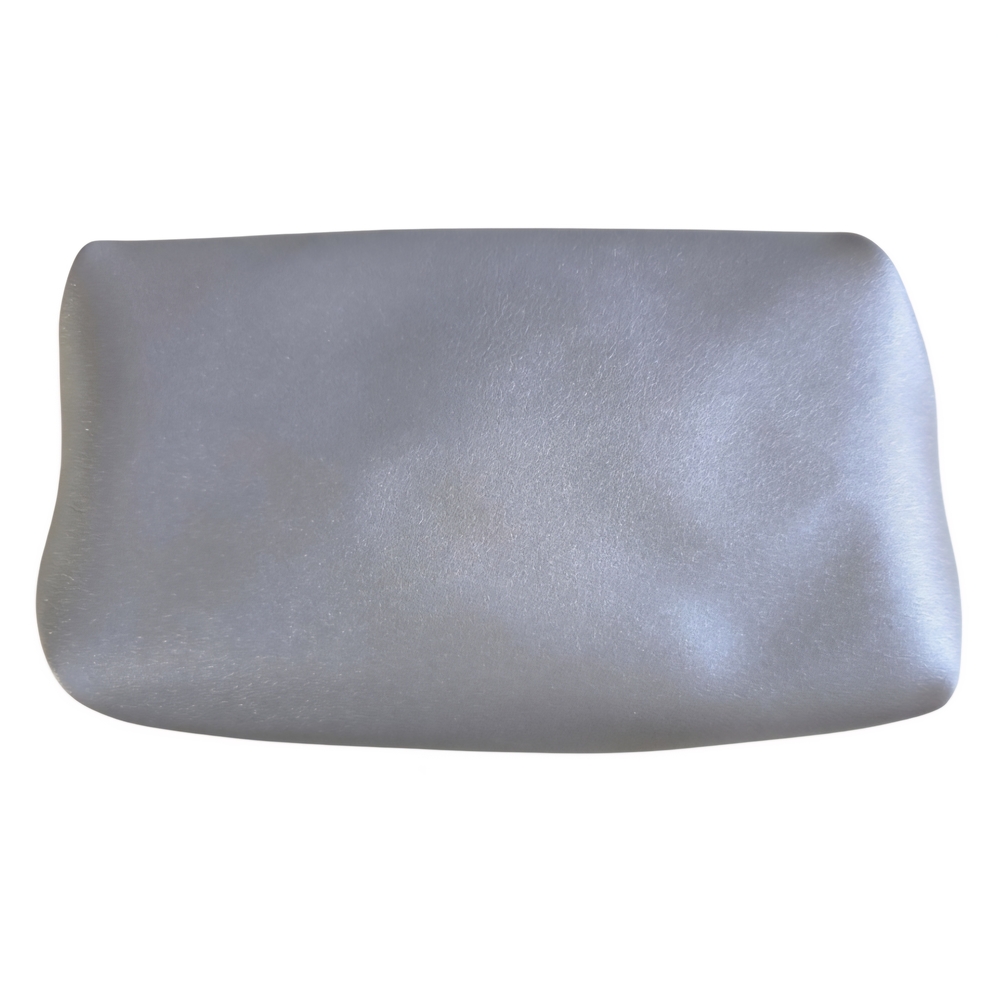 Elegant Silver Cosmetic Bag - Picture 3 of 9